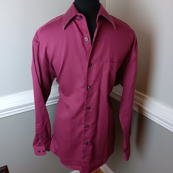 Perry Ellis Portfolio Classic Fit Dress Shirt - Picture 3 of 7